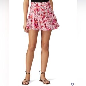 MISA Los Angeles Marion Floral Mini Skirt